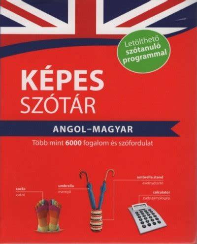 Angol tanulókönyv képes szótárral