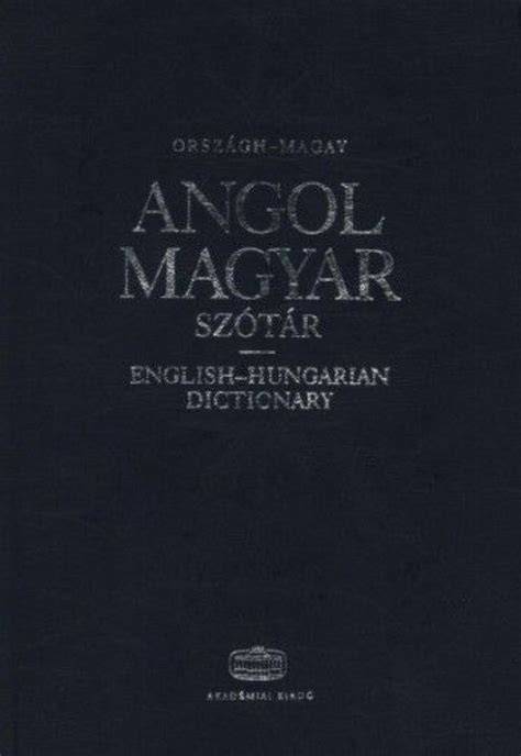 angol magyar gazdasági szótár nyitott könyv