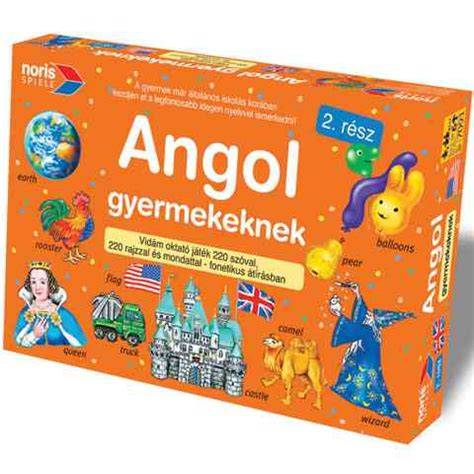 Angol memóriakártyák gyermekeknek