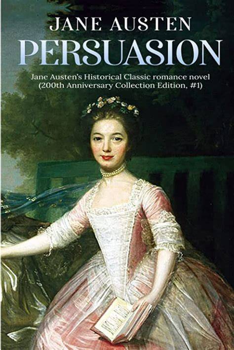 Jane Austen Persuasion angol könyv borító