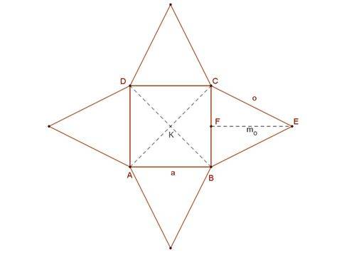 gízai piramisok négyzet alapú geometriai modellje