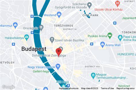 Ferenciek tere és Astoria térkép