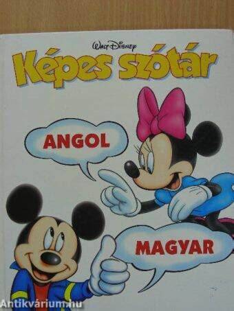 Walt Disney angol képes szótár gyerekeknek