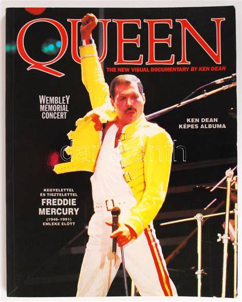 Freddie Mercury könyvek és Queen lemezek