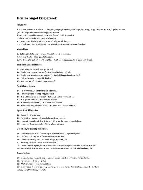 angol vásárlási kifejezések infografika
