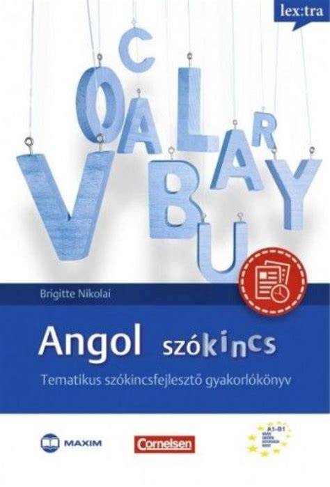 Tematikus angol szókincs tanulási ábra