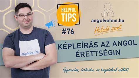 Képleírás felépítése angol vizsgán