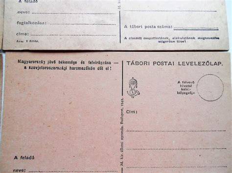 Tábori postai csomagkezelés