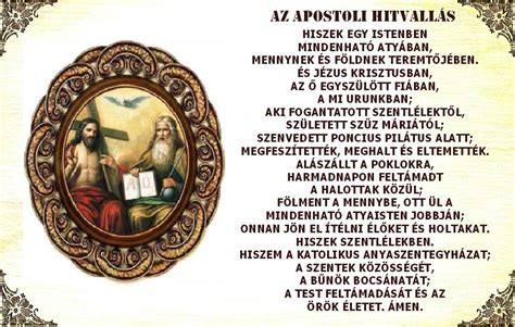 Apostoli Hitvallás templomi imádság