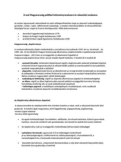 politikai szókincs választási folyamatok