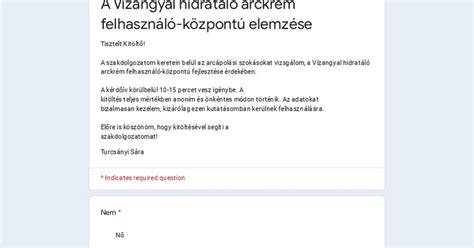 Tanulói angoltanulási kérdőív kitöltése