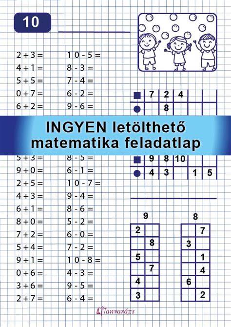 4. osztályos matematika feladatlap