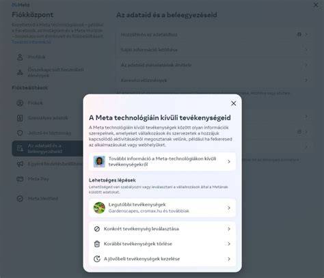 Facebook alkalmazás adat-hozzáférési folyamatának ábrája