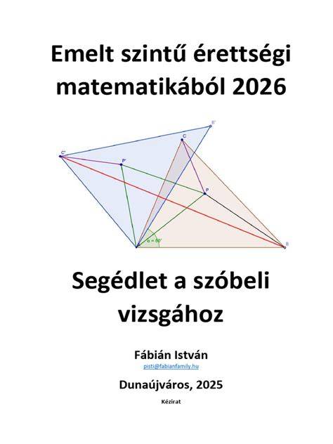 emelt matematika órán dolgozó diákok
