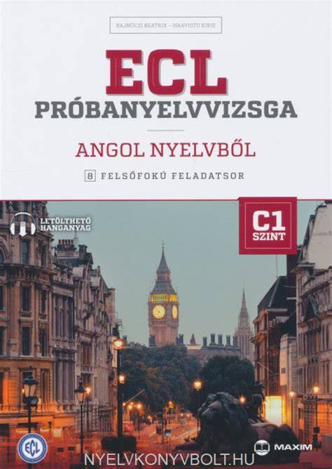 ECL felsőfokú vizsga feladattípusai