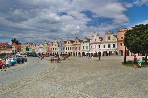 Telč Zachariáš z Hradec főtere térképen