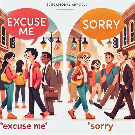 Sorry és excuse me használati különbségei