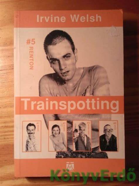 Trainspotting angol könyv borítója