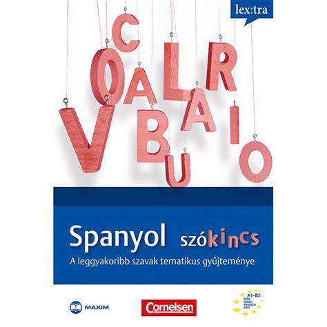 spanyol C1 szókincs tematikus tanulási térkép