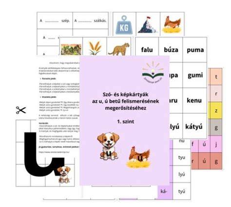 Nyelvtanulási képkártyák és oktatótabló