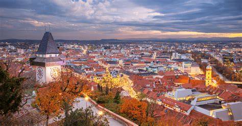 Graz óvárosa nyári nyelvtanfolyam diákoknak