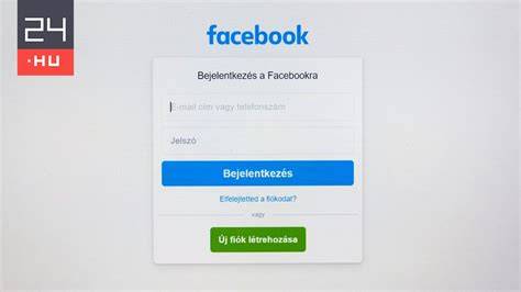 Facebook bejelentkezési hiba képernyő