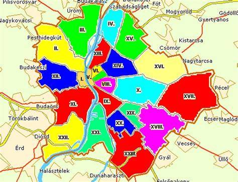 Budapest X. kerület és közjegyzői iroda térképe