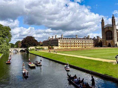 Cambridge térképe Londontól való távolsággal