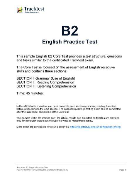 English B2 szövegértési feladattípusok