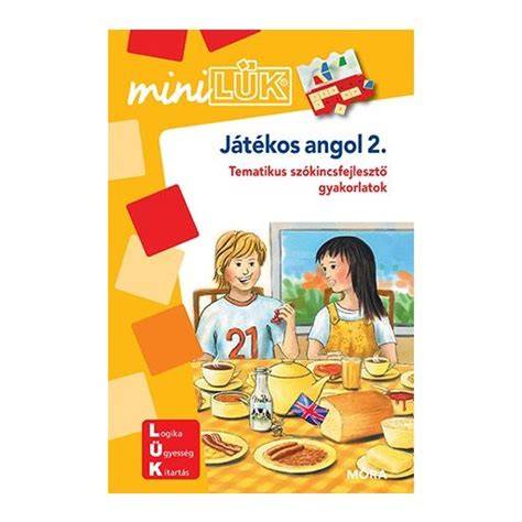 MiniLÜK angol nyelvtanuló feladatlap