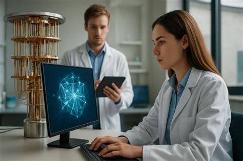 kvantuminternet és kvantumhálózat séma
