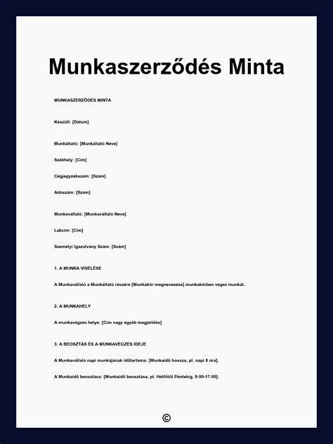 kétnyelvű munkaszerződés aláírása