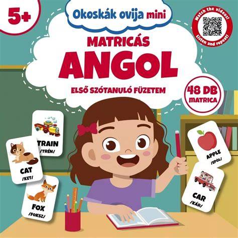 Angol szótanuló alkalmazás képernyői