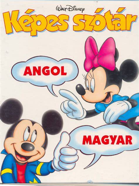 Disney szereplők angol szótanulás közben