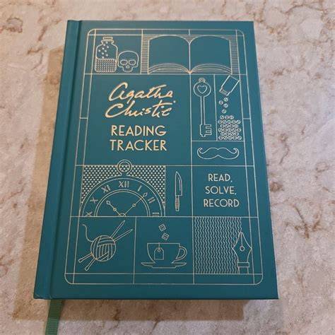 Agatha Christie olvasási tracker napló