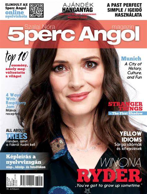 5 Perc Angol magazin hanganyag QR kód