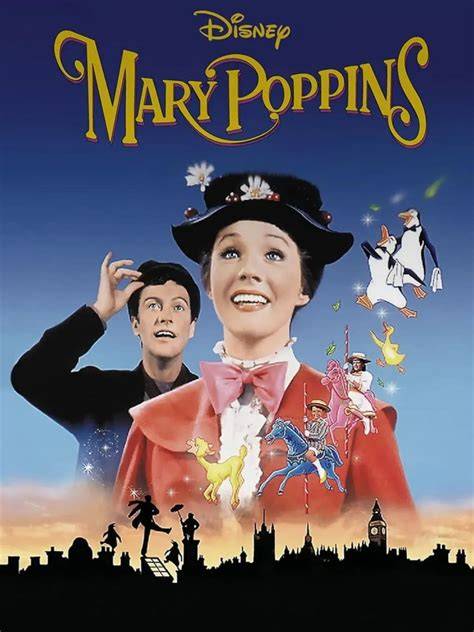 Mary Poppins felcsúszik a korláton