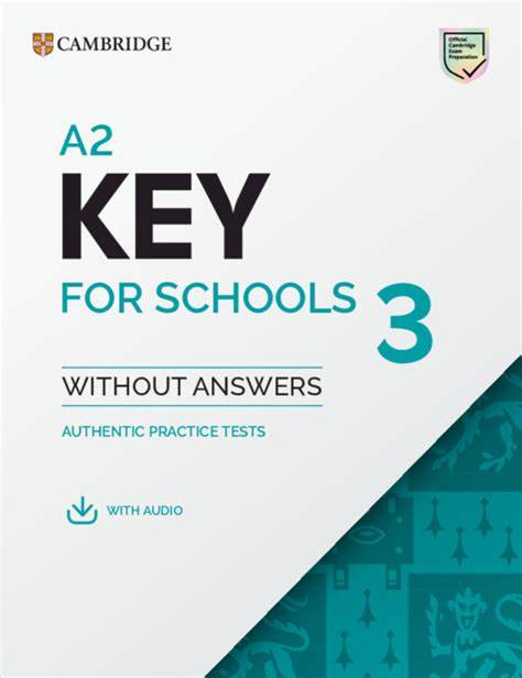 A2 Key for Schools vizsgafelkészítő könyv