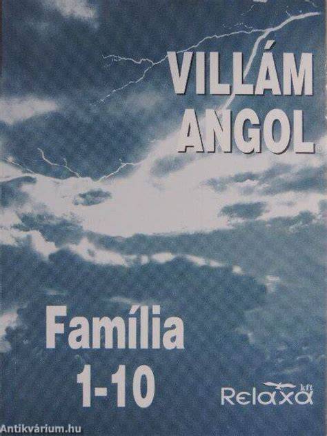 Relaxa Villám Angol tanulási folyamat