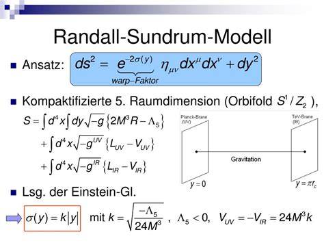 Randall-Sundrum modell extra dimenzió