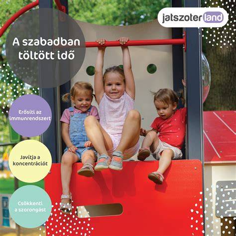 Játszótéri hinta csúszda és homokozó
