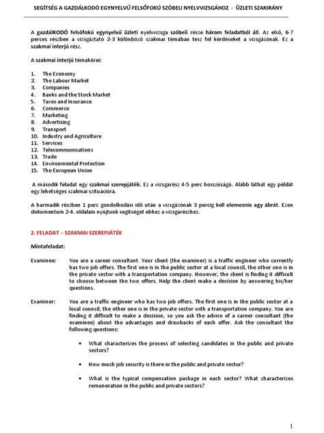 C1 egynyelvű vizsga négy alapkészsége
