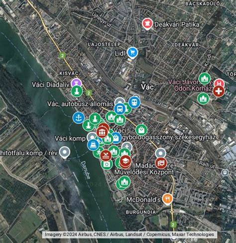 Szigetszentmiklós térképe Akácfa utca