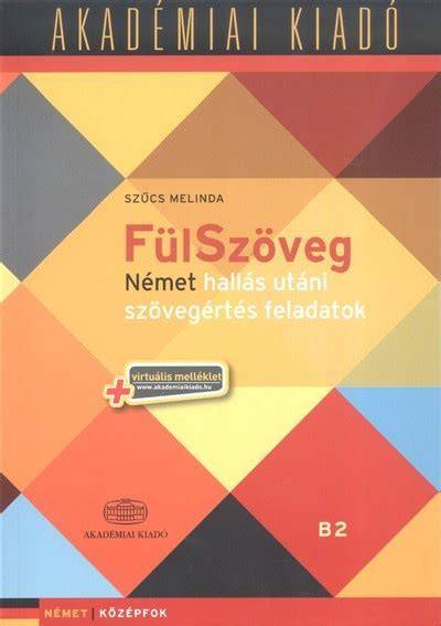 Német hallás utáni szövegértés gyakorlása