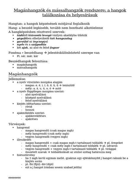 IPA angol magánhangzók és mássalhangzók