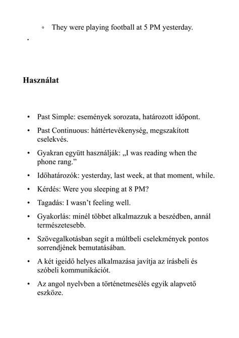 Past Simple idővonal múltbeli eseményekkel