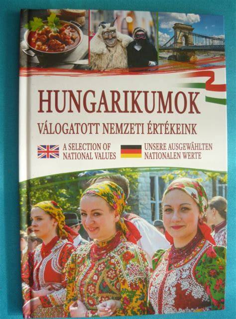 Hungarikumok angol nyelvű fotóalbum