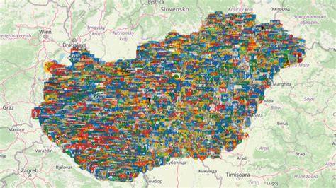 Magyarországi internet-szolgáltatói lefedettség térképe