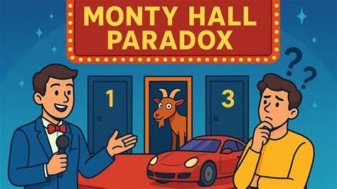 három doboz Monty Hall paradoxon