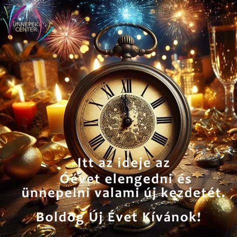 Angol újévi köszöntők ünnepi képeslap